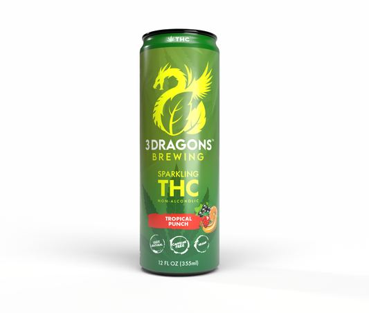 Sparkling Tropical Punch (Hemp-Derived Botanical Beverage)
