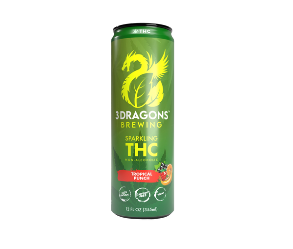 Sparkling Tropical Punch (Hemp-Derived Botanical Beverage)