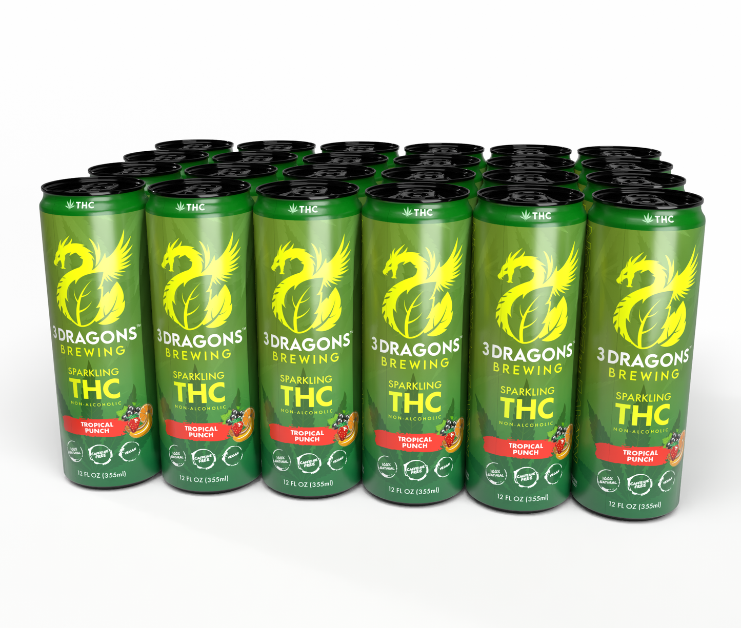 Sparkling Tropical Punch (Hemp-Derived Botanical Beverage)