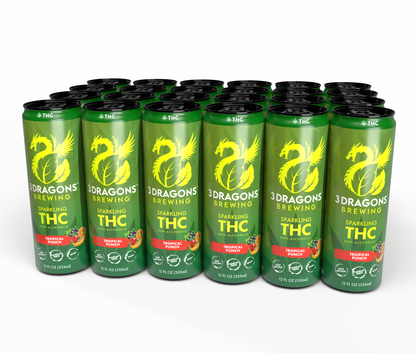 Sparkling Tropical Punch (Hemp-Derived Botanical Beverage)