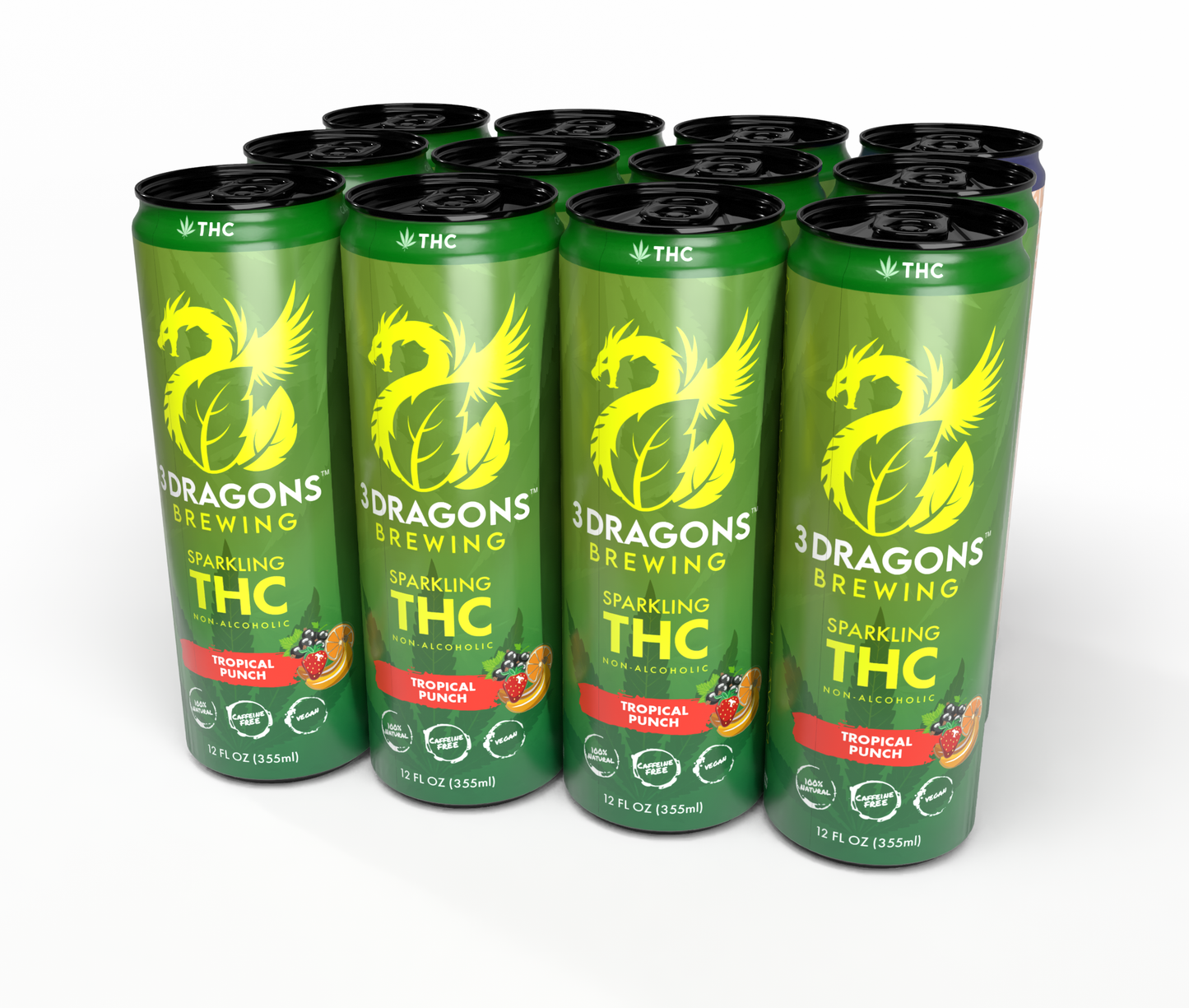 Sparkling Tropical Punch (Hemp-Derived Botanical Beverage)