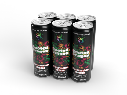 Rooted Dragon Kava Soda (Watermelon Breeze)