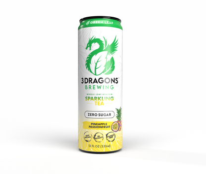 Sugar Free Green Strain Botanical Sparkling (Pineapple Passion-fruit)