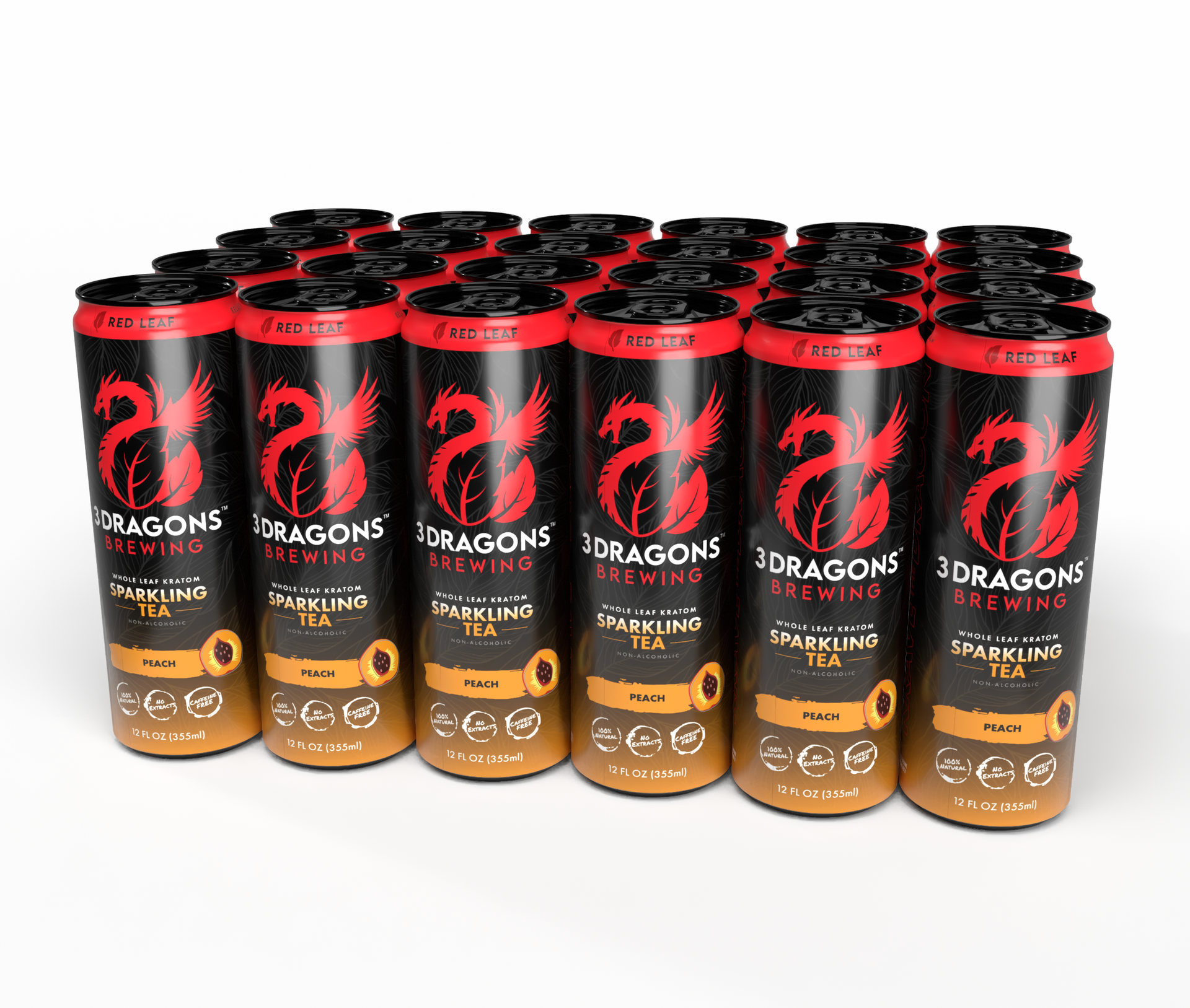 Red Strain Botanical Sparkling (Peach) – 3 Dragons Brewing