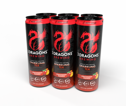 Red Strain Botanical Sparkling (Strawberry Mango)