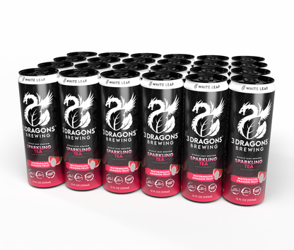 White Strain Botanical Sparkling (Watermelon Dragon-fruit)