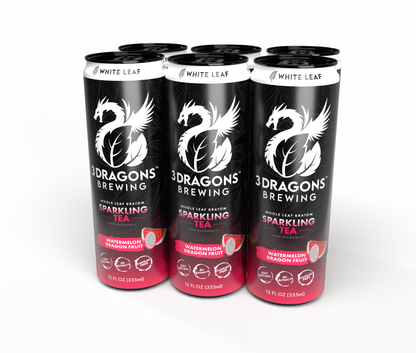 White Strain Botanical Sparkling (Watermelon Dragon-fruit)