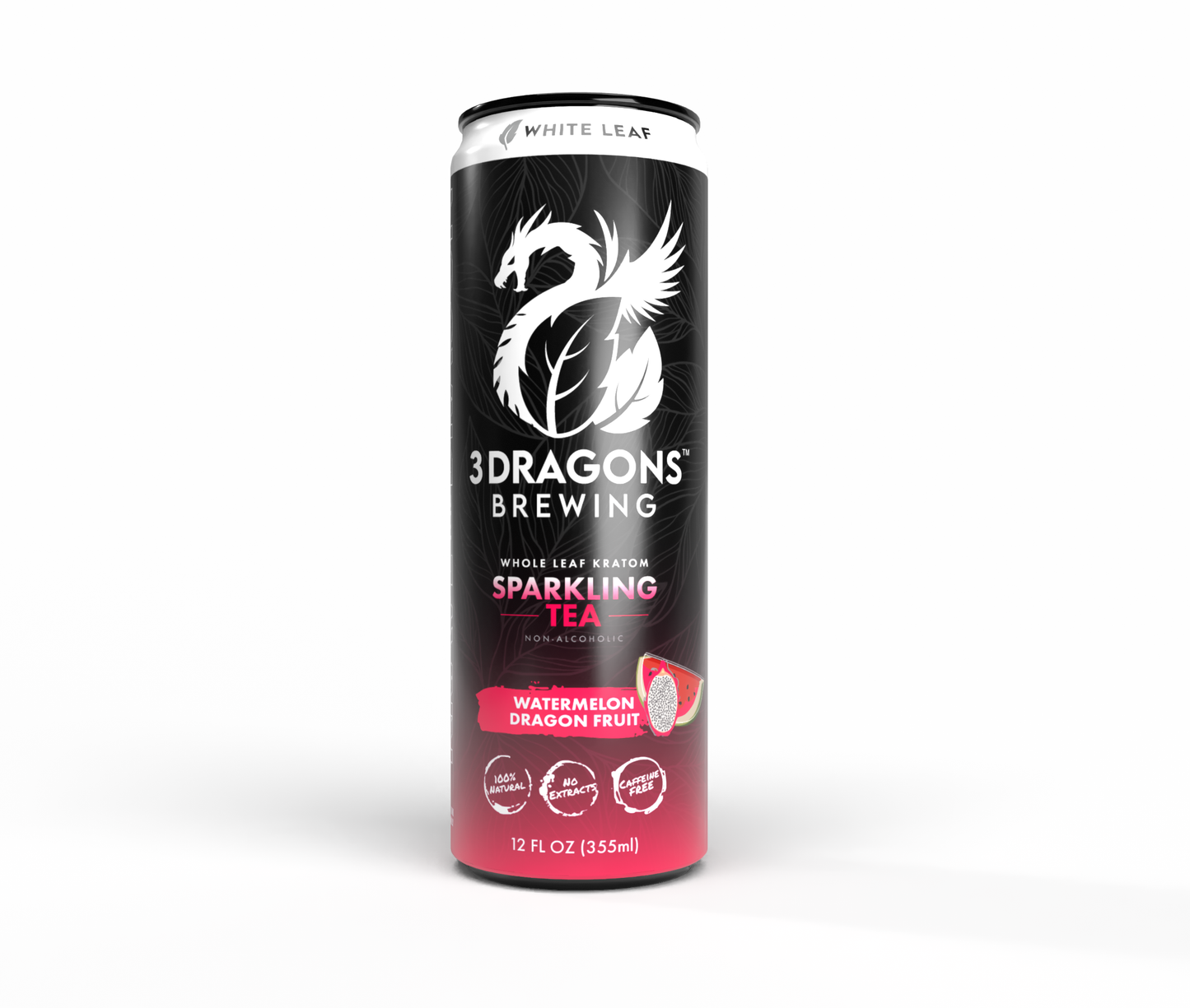 White Strain Botanical Sparkling (Watermelon Dragon-fruit)