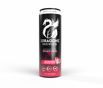 White Strain Botanical Sparkling (Watermelon Dragon-fruit)