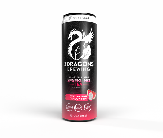 White Strain Botanical Sparkling (Watermelon Dragon-fruit)